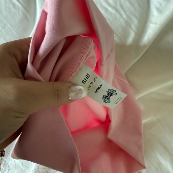 Darc Sport She Dual Wolf Energy Full Length Leggings Cherry Blossom - Picture 7 of 8